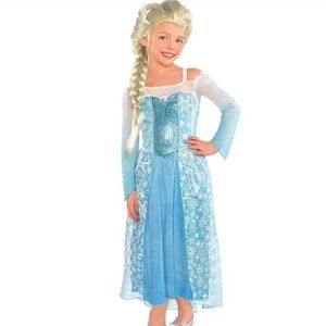 Disney Elsa Frozen Dress Costume